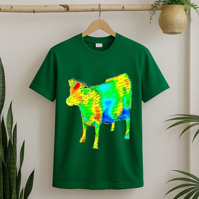 Aerodynamics Of A Cow Cow Physics Science Engineering Meme Heatmap T-Shirt