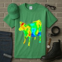 Aerodynamics Of A Cow Cow Physics Science Engineering Meme Heatmap Tall T-Shirt