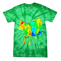 Aerodynamics Of A Cow Cow Physics Science Engineering Meme Heatmap Tie-Dye T-Shirt