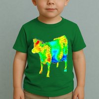 Aerodynamics Of A Cow Cow Physics Science Engineering Meme Heatmap Toddler T-Shirt