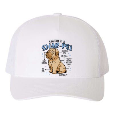 Anatomy Of A Sharpei Dog Yupoong Adult 5-Panel Trucker Hat