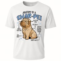 Anatomy Of A Sharpei Dog Cooling Performance Crew T-Shirt