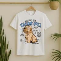 Anatomy Of A Sharpei Dog T-Shirt
