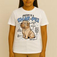 Anatomy Of A Sharpei Dog T-Shirt
