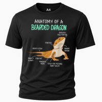 Anatomy Of A Bearded Dragon Bearded Dragon Lizard Pogona Reptile Cooling Performance Crew T-Shirt