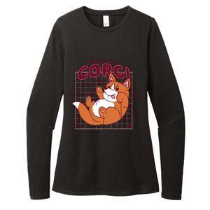 Anatomy Of A Corgi Dog Womens CVC Long Sleeve Shirt