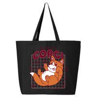Anatomy Of A Corgi Dog 25L Jumbo Tote
