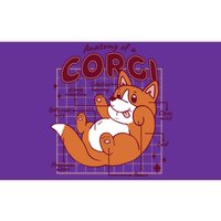 Anatomy Of A Corgi Dog Bumper Sticker