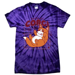 Anatomy Of A Corgi Dog Tie-Dye T-Shirt