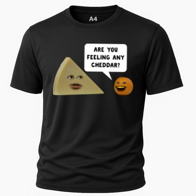 Annoying Orange Are You Feeling Any Cheddar Gift Performance Shirt