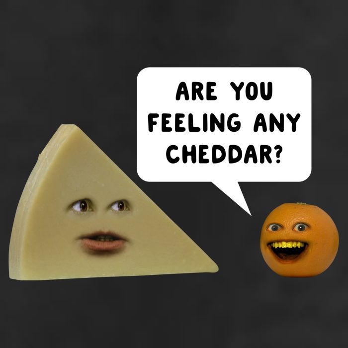 Annoying Orange Are You Feeling Any Cheddar Gift Beanie