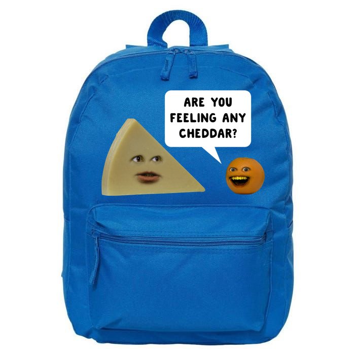 Annoying Orange Are You Feeling Any Cheddar Gift 16 in Basic Backpack