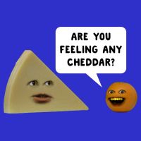 Annoying Orange Are You Feeling Any Cheddar Gift Baby Bodysuit