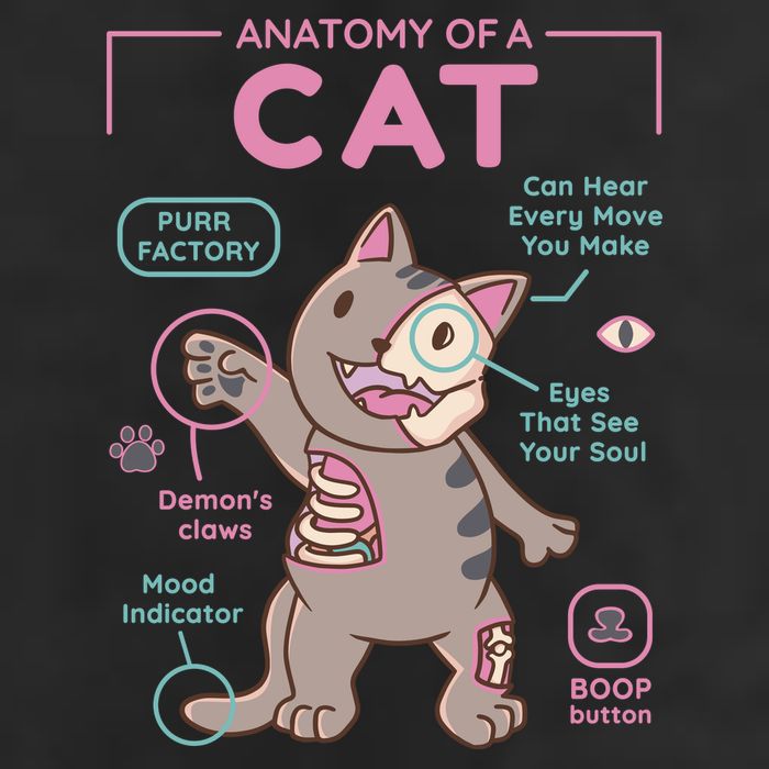Anatomy Of A Cat Cool Comfort Performance Bucket Hat