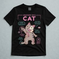 Anatomy Of A Cat T-Shirt