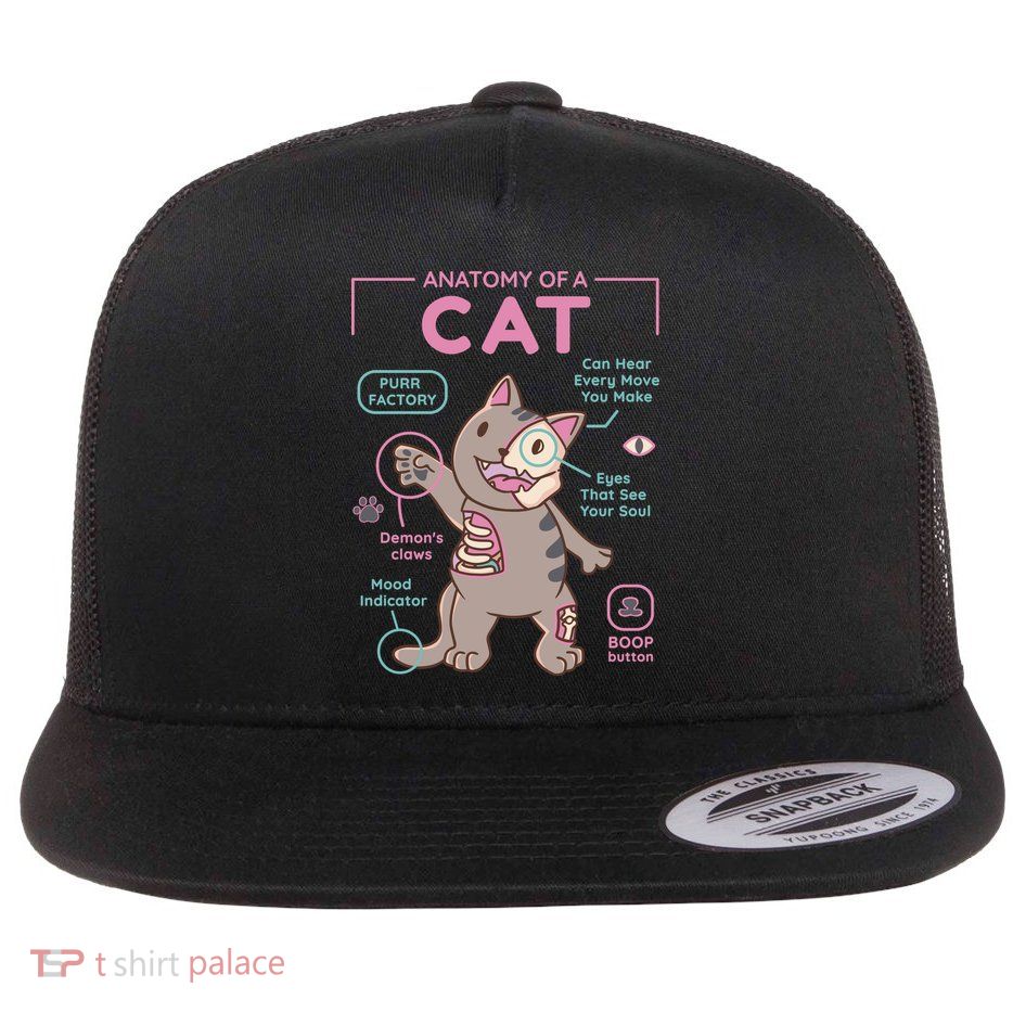 Anatomy Of A Cat Flatbill Hat