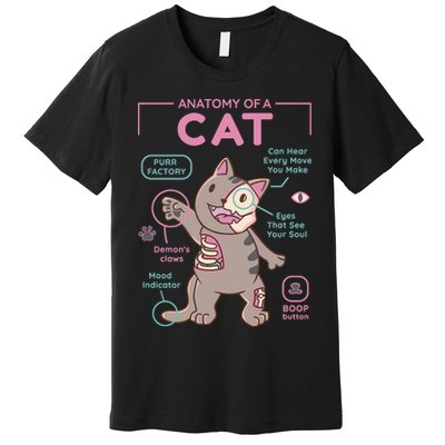 Anatomy Of A Cat Premium T-Shirt