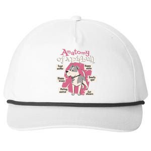 Anatomy Of A Pitbull Cute Gift Snapback Five-Panel Rope Hat