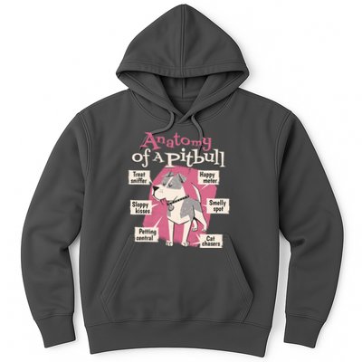 Anatomy Of A Pitbull Cute Gift Hoodie