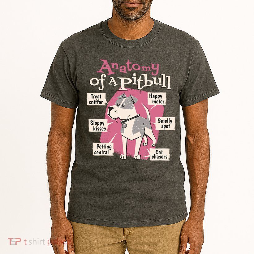 Anatomy Of A Pitbull Cute Gift Tall T-Shirt
