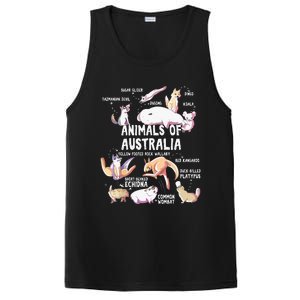 Animals Of Australia Australian Animal Educational Gift Cute PosiCharge Competitor Tank