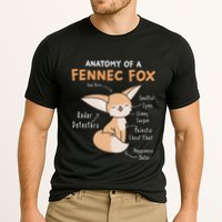 Anatomy Of A Fennec Fox Cute Fox Lover Gift Fennec Fox Cooling Performance Crew T-Shirt