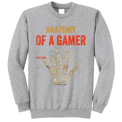 Anatomy Of A Gamer Gaming Gifts Sweatshirt