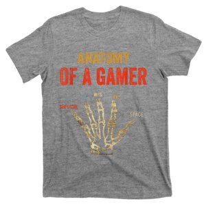 Anatomy Of A Gamer Gaming Gifts T-Shirt