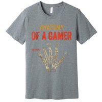 Anatomy Of A Gamer Gaming Gifts Premium T-Shirt