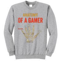 Anatomy Of A Gamer Gaming Gifts Tall Sweatshirt