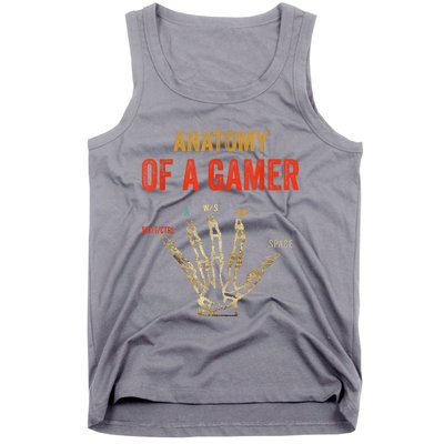 Anatomy Of A Gamer Gaming Gifts Tank Top