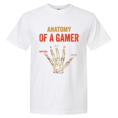 Anatomy Of A Gamer Gaming Gifts Garment-Dyed Heavyweight T-Shirt