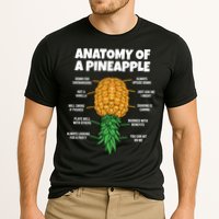 Anatomy Of A Pineapple Swinger Funny Upside Down Pineapple Great Gift Cooling Performance Crew T-Shirt