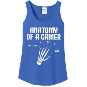 Anatomy Of A Gamer Hand Skeleton Computer Gamer Gaming Gift Ladies Essential Tank