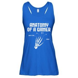 Anatomy Of A Gamer Hand Skeleton Computer Gamer Gaming Gift Ladies Essential Flowy Tank