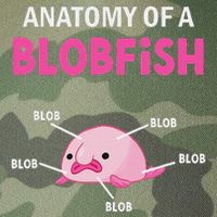 Anatomy Of A Blobish Ugly Blob Fish Legacy Tie Dye Trucker Hat