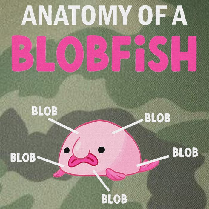 Anatomy Of A Blobish Ugly Blob Fish Legacy Tie Dye Trucker Hat