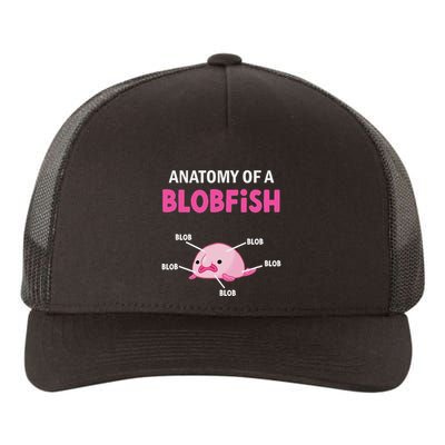 Anatomy Of A Blobish Ugly Blob Fish Yupoong Adult 5-Panel Trucker Hat