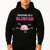 Anatomy Of A Blobish Ugly Blob Fish Hoodie