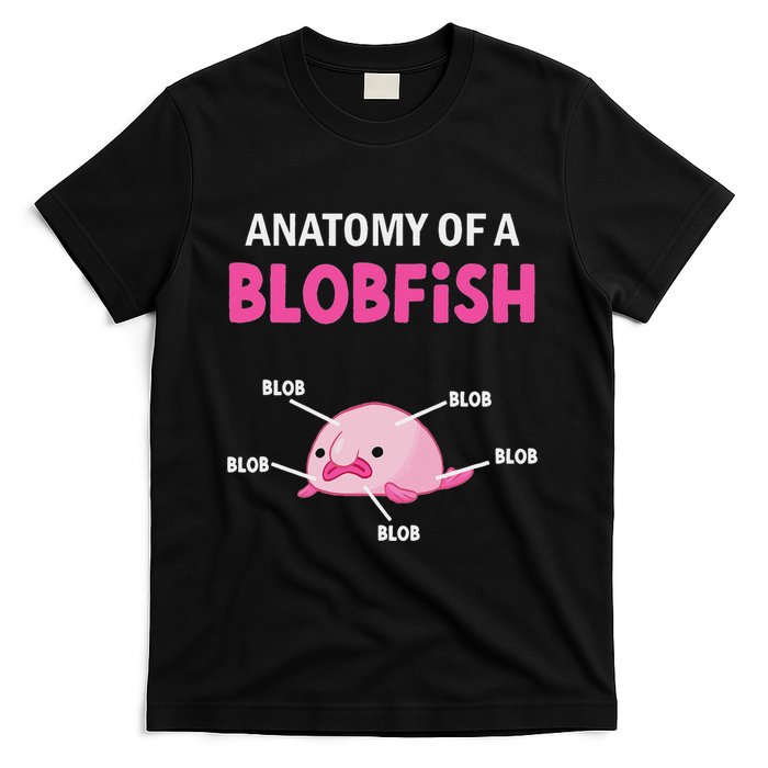 Anatomy Of A Blobish Ugly Blob Fish T-Shirt
