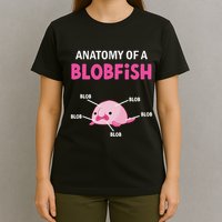 Anatomy Of A Blobish Ugly Blob Fish T-Shirt