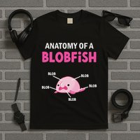 Anatomy Of A Blobish Ugly Blob Fish T-Shirt