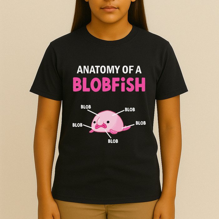 Anatomy Of A Blobish Ugly Blob Fish T-Shirt