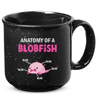 Anatomy Of A Blobish Ugly Blob Fish 15oz Campfire Ceramic Mug