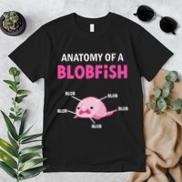 Anatomy Of A Blobish Ugly Blob Fish Premium T-Shirt
