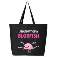 Anatomy Of A Blobish Ugly Blob Fish 25L Jumbo Tote