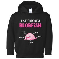 Anatomy Of A Blobish Ugly Blob Fish Toddler Hoodie