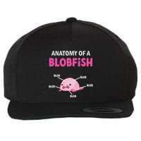 Anatomy Of A Blobish Ugly Blob Fish Wool Snapback Cap