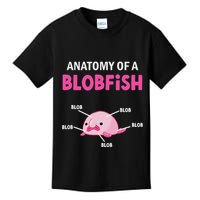 Anatomy Of A Blobish Ugly Blob Fish Kids T-Shirt
