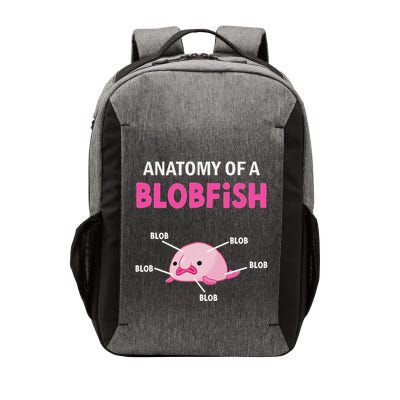 Anatomy Of A Blobish Ugly Blob Fish Vector Backpack